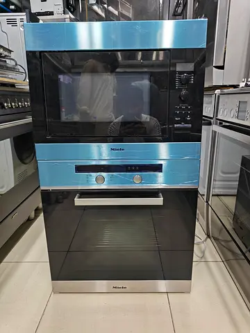 Miele built-in oven microwave set in excellent condition