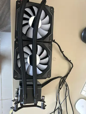 High-Performance Liquid Cooling XANDER WaterWheel 240mm System for Your PC. With INTEL CPU adaptor.