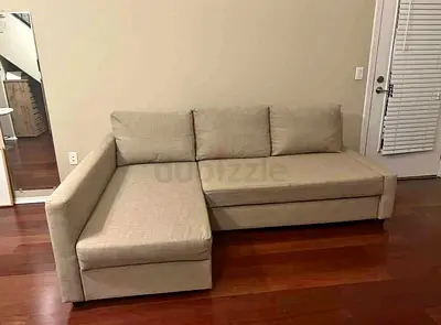 L shape sofa bed with storage