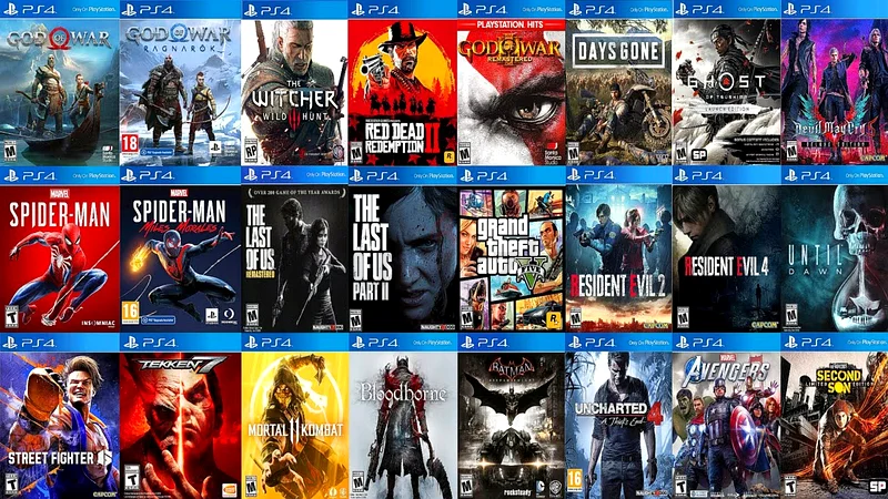 PS4 PS5 Game Collection for Sale! Top Rated Games Great Prices