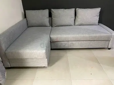 Stylish Grey L-Shape Sofa for Your Living Room