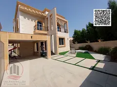For sale, a villa in Ajman Al Rawda 5 master rooms, a Majles room, a hall, and a maid’s room, free