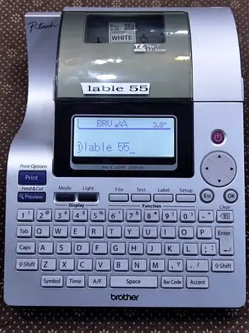 Brother P-Touch PT-2700 Electronic Labeling System