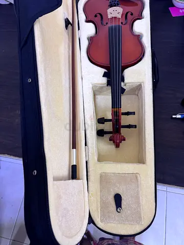 Beautifully Crafted Violin with Case for Sale!
