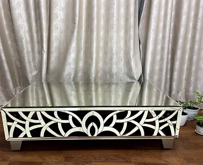 Mirrored Coffee Table – Luxury  Style