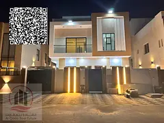 Luxury villa for sale in Al Zahia, 6 rooms and a roof