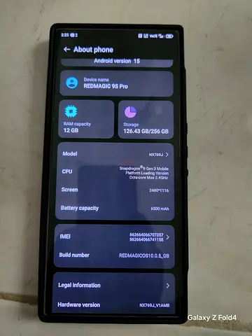 Red Magic 9s Pro.