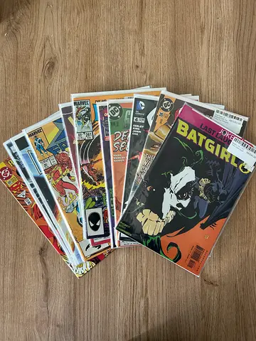 Marvel + DC Comic Box Lot - Assorted Comic Books