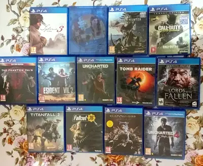 PS4 games (Pick and choose or buy all)