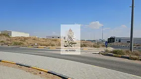 For sale direct from owner in the industrial Corner lands on road of umm Al thoob new industerial 17