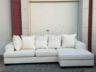 The One Kingston Sectional L Shape Sofa Beige