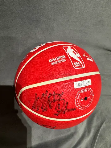 Signed Etihad arena special edition ball