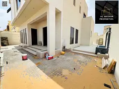 For sale, a luxuriously finished villa at a negotiable price, with the possibility of easy bank fina