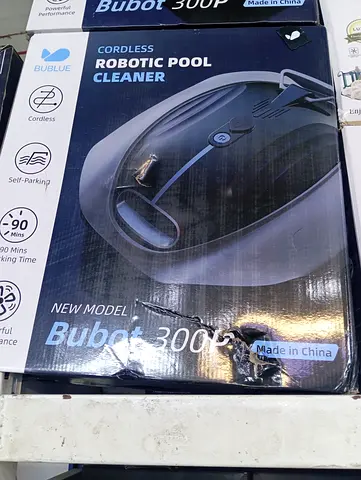 Revolutionary Cordless Robotic Pool Cleaner - Bubot 300P