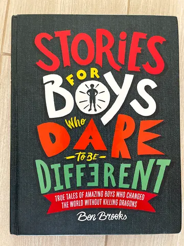 Stories for boys who dare to be different (hardcover children’s book)