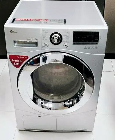LG 8kg Sensor Dryer, designed for efficiency