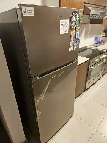 Double Doors Candy 700 Liters Top Freezer Down Fridge Inox - CDDN 700DSI-19 FREE DELIVERY +WARRANTY