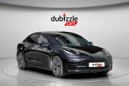 AED 1368/month | 2023 Tesla Model 3  | GCC Specs | Ref#386388