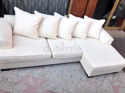 Looks great Condition The __ One Kingston Sectional L shape sofa beige
