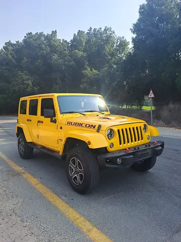 JEEP WRANGLER RUBICON 2015 GCC FULL OPTION NO ACCIDENT VERY CLEAN