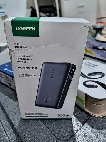 UGREEN 100W Fast Charging Power Bank - Ultimate Convenience On-the-Go!