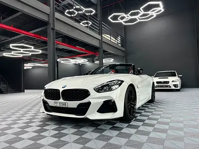 BMW Z4 Convertible 2021 – Low Mileage – Lady Driven – GCC – BMW WARRANTY  –  Full BMW History