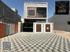 For Sale: Luxury Villa in Al Zahia - Ajman | 2 floors + roof | 4 master bedrooms + maid's room |
