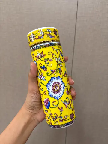 Ceramic flask bottle