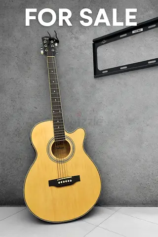 Diduo DM40C-CB Acoustic-Electric Guitar with EQ, Capo  Plectrum – AED 199