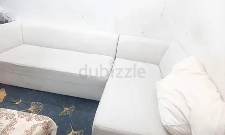 Stylish White Corner Sofa – Perfect for Modern Living Rooms!
