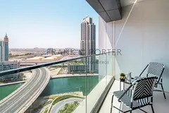 Vibrant 1BR with Stunning Canal Views in JBR | Ideal for Mid - Term Rental, Monthly &amp; Weekely St