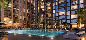 POOL VIEW | LIVING + STUDY AREA