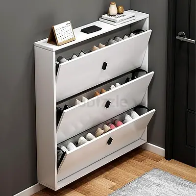 Stylish White Shoe Storage Organizer for Your Home