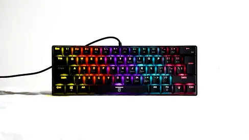 60% RGB Mechanical Gaming Keyboard – Blue Switches