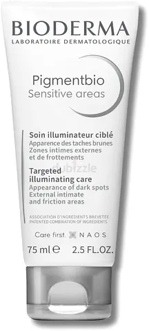 Bioderma Pigmentbio Sensitive Areas - 75 ml Brightening Cream, Genital and Joint Areas