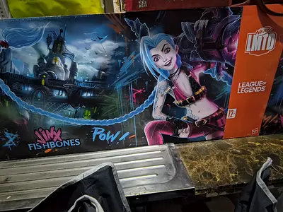 Limited Edition League of Legends Figurine - Fishbones Pow!