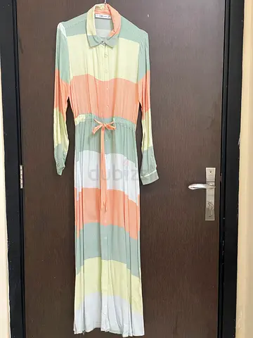 Stylish Striped Long Dress for Women
