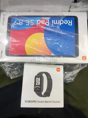 Redmi pad 8.7se and Xiaomi smart band 9 active