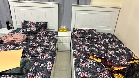 Single bed with new mattress