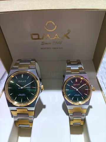 Stylish OMAX Matching Watch Set for Him  Her