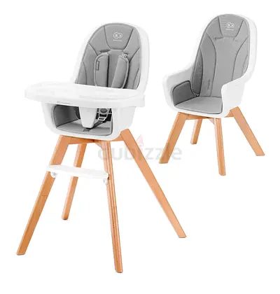 Kinderkraft 2-in-1 baby highchair and practical chair for older child up to 5 yr - 10 years warranty