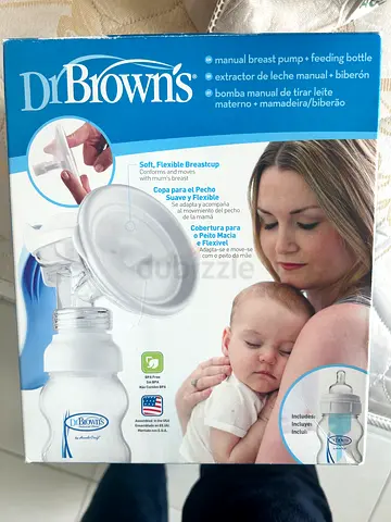 Dr Browns Manual Breast Pump and Feeding Bottle