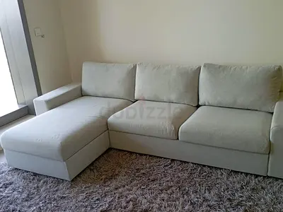 Like new condition Ikea vimle lshape sofabed under storage