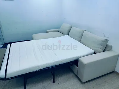 Like new condition Ikea vimle lshape sofabed under storage
