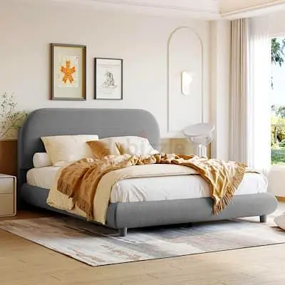 Brand New double bed coustamzibale design with manual storage unique design