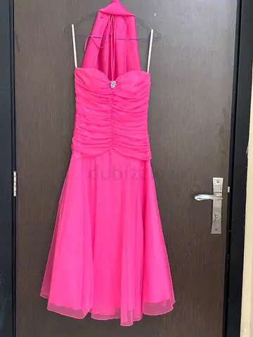 Stunning Pink Evening Dress - Perfect for Special Occasions!
