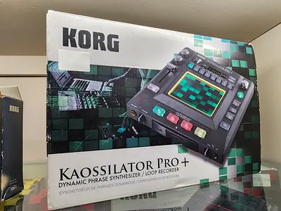 Korg Kaossilator Pro+ Dynamic Phrase Synthesizer  Loop Recorder