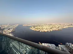The most beautiful and upscale apartments in Al Waha Towers, with a full sea view, two bedrooms and