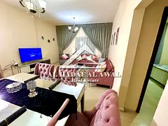 For monthly rent, a room and a hall in Al Taawun area with free internet