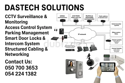 CCTV CAMERAS INSTALLATION NETWORKING AND MAINTENANCE VILLAS BUILDINGS OFFICES WAREHOUSES